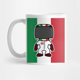 Antonio Giovinazzi Custom Bobblehead - Flag Edition 2021 Season Mug